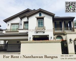 For Rent 4 Beds House in Bang Phli, Samut Prakan, Thailand