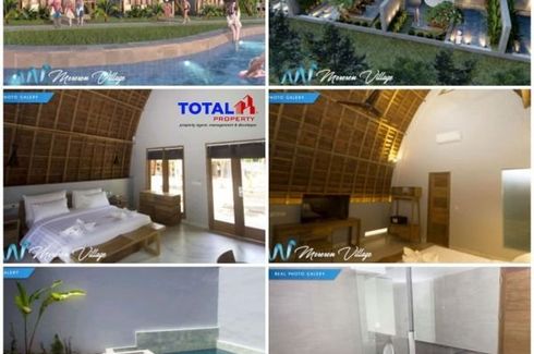 Villa dijual dengan 1 kamar tidur di Aan, Bali