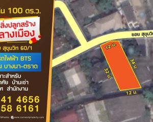 For Sale Land 400 sqm in Phra Khanong, Bangkok, Thailand