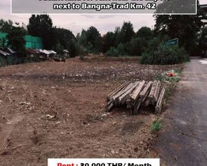 For Rent Land 4,800 sqm in Bang Pakong, Chachoengsao, Thailand