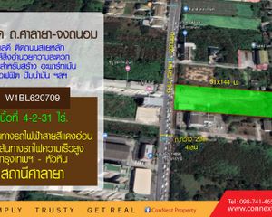 For Sale or Rent Land 7,324 sqm in Phutthamonthon, Nakhon Pathom, Thailand