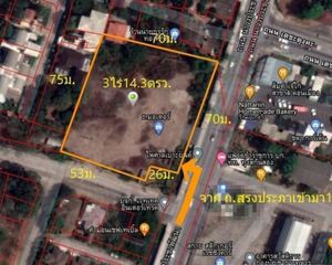 For Sale Land 4,856 sqm in Don Mueang, Bangkok, Thailand