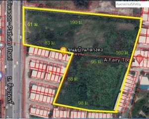For Rent Land 20,800 sqm in Mueang Pathum Thani, Pathum Thani, Thailand