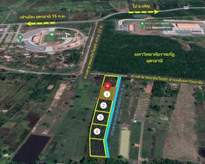 For Sale Land 3,200 sqm in Mueang Udon Thani, Udon Thani, Thailand