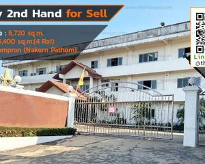 For Sale Warehouse 1,575 sqm in Sam Phran, Nakhon Pathom, Thailand