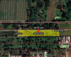 For Sale Land 8,764 sqm in Khlong Luang, Pathum Thani, Thailand