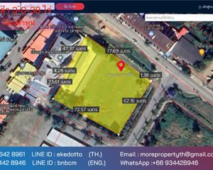 For Sale Land 4,952 sqm in Mueang Lamphun, Lamphun, Thailand