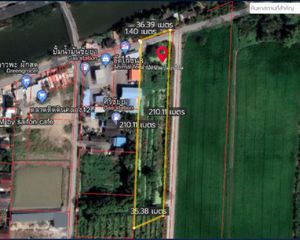 For Rent Land 6,884 sqm in Thanyaburi, Pathum Thani, Thailand