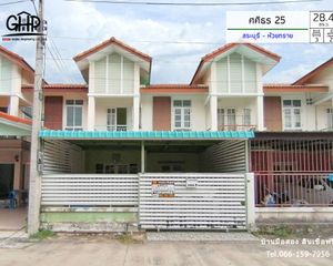 For Sale 3 Beds Townhouse in Nong Khae, Saraburi, Thailand