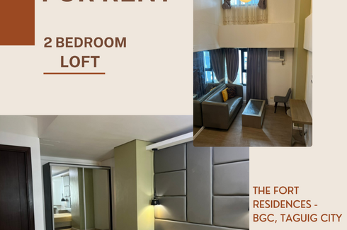 2 Bedroom Condo for rent in The Fort Residences, BGC, Metro Manila