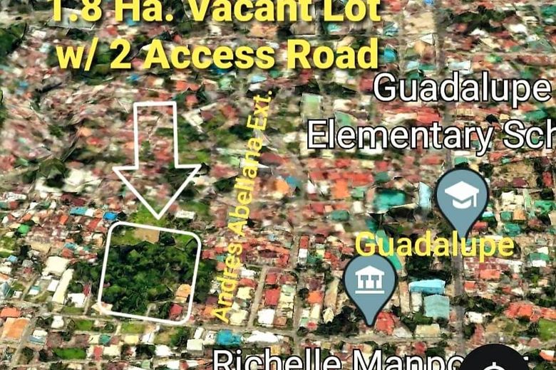 Prime Lot For Sale In Abellana ST., Guadalupe, Cebu City 📌 Land For ...