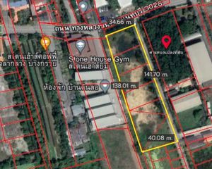 For Sale Land 5,212 sqm in Bang Kruai, Nonthaburi, Thailand
