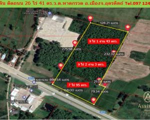 For Sale Land 41,764 sqm in Mueang Uttaradit, Uttaradit, Thailand