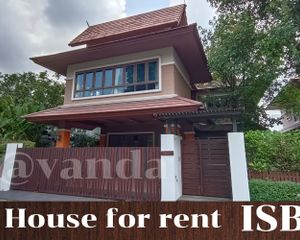 For Rent 3 Beds House in Mueang Nonthaburi, Nonthaburi, Thailand