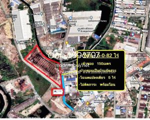 For Sale Land 8,328 sqm in Phra Samut Chedi, Samut Prakan, Thailand